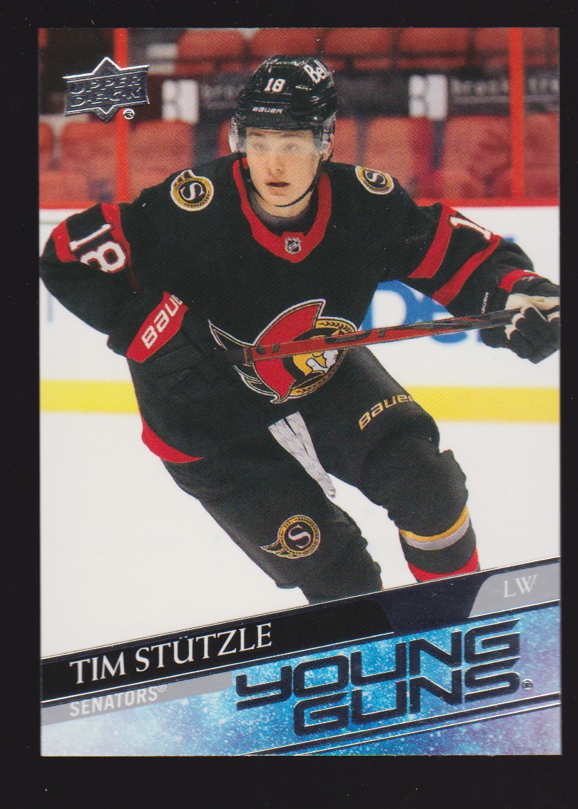 (image for) 2020-21 Upper Deck #482 Tim Stutzle YG RC